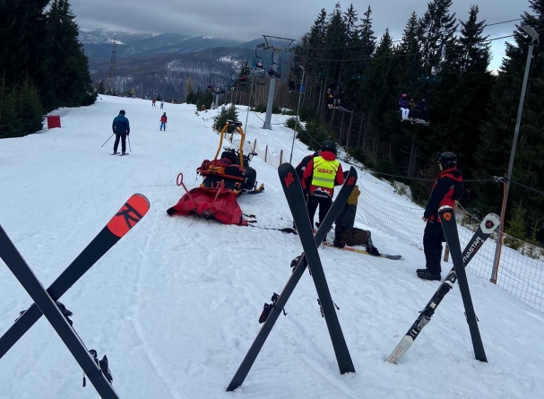 Bilanțul Serviciului Public Județean Salvamont Maramureș, de la deschiderea sezonului de schi