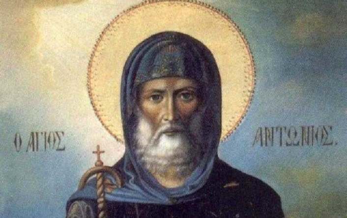 Sfântul Antonie cel Mare este prăznuit pe 17 ianuarie