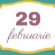 29 februarie, ziua „bonus” la 4 ani