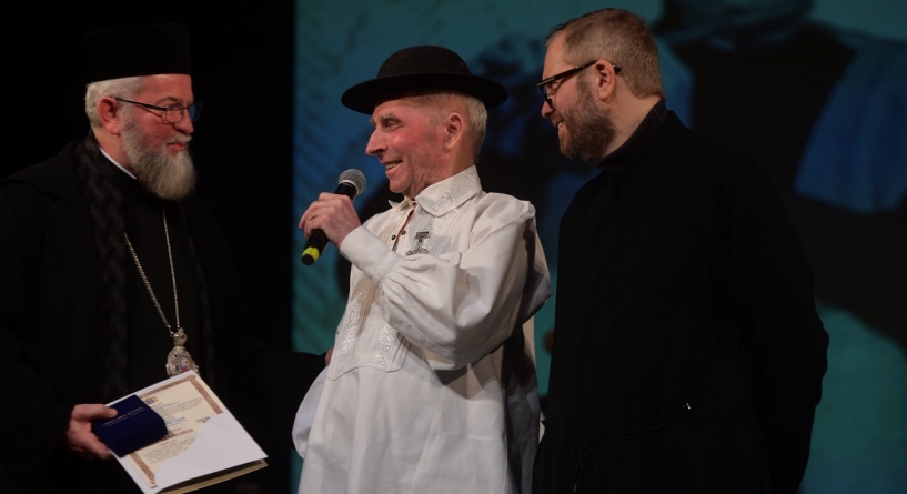 Rapsodul Grigore Leșe a primit cea mai înaltă distincție culturală a eparhiei – Ordinul Cultural „Nicolae Steinhardt”