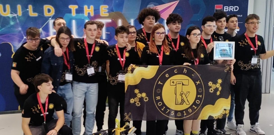 Tech-X, echipa de robotică a Colegiului „Dragoș Vodă” Sighet, calificată la Campionatul Național de Robotică