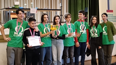 Elevii de la „Șincai” au obținut rezultate remarcabile la etapa regională a concursului internațional First Lego League