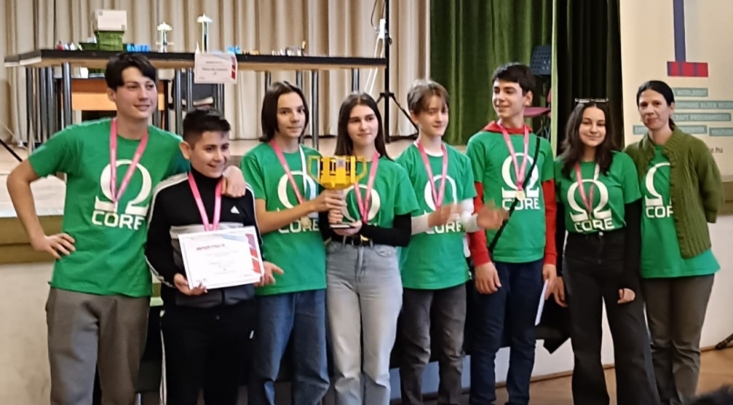 Elevii de la „Șincai” au obținut rezultate remarcabile la etapa regională a concursului internațional First Lego League