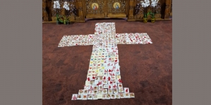 400 de mărțișoare confecționate de copiii parohiei „Înălțarea Domnului” din Baia Mare