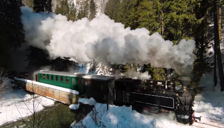 Mocănița de pe Valea Vaserului, promovată la ROventura Kanal D