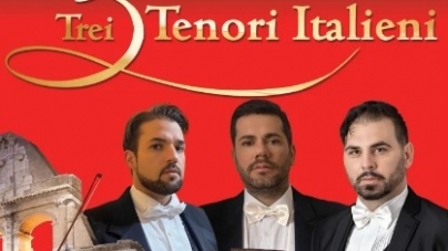 Spectacolul “3 Tenori Italieni” ajunge în Baia Mare
