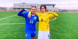 Nadia Coreniuc, a treia jucătoare a ACS Fotbal Feminin Baia Mare, la Naționala României