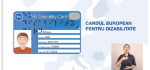 Cu poți obține cardul european pentru dizabilitate