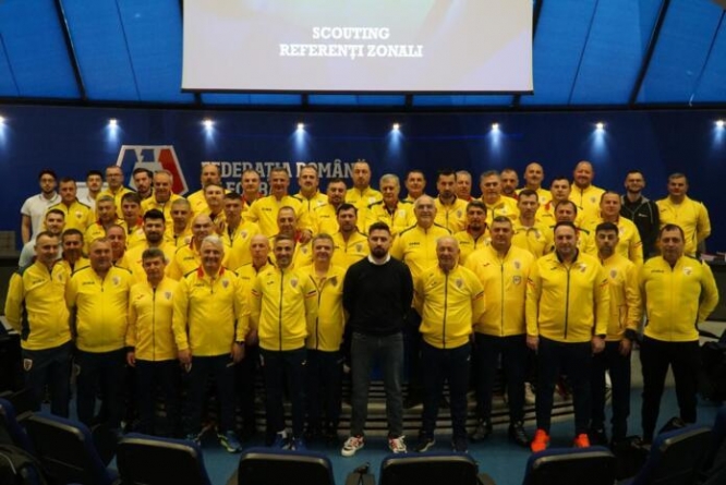 Antrenorul Emil Kemenes, referent zonal pe Maramureș, la Formarea Anuală organizată la Casa Fotbalului