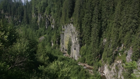 Cheile Tătarului din Maramureș, singurele chei de andezit din România