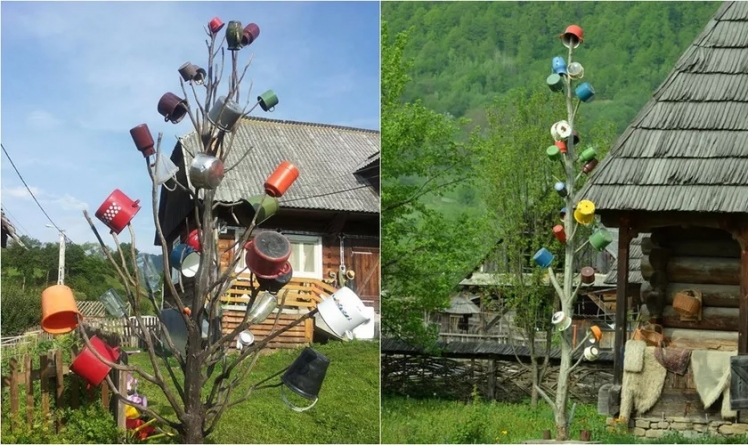 De ce pun maramureșenii oale în copac