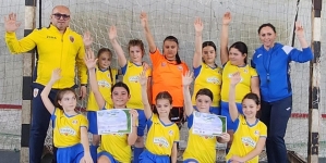 Olimpiada Națională a Sportului Școlar la Fotbal Feminin: Școala 18, campioană a județului Maramureș la U8