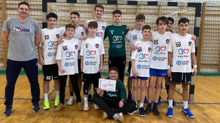 Olimpiada Națională a Sportului Școlar la Handbal Masculin: Școala ”Iorga”, campioană a județului Maramureș