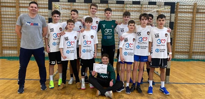 Olimpiada Națională a Sportului Școlar la Handbal Masculin: Școala ”Iorga”, campioană a județului Maramureș