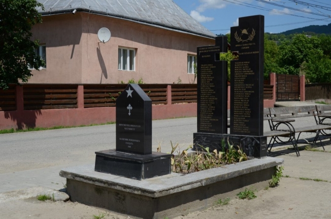 Monumentul soldatului necunoscut din Rona de Sus