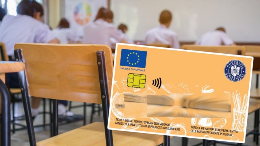 Toate tichetele educaționale au fost alimentate cu suma de 500 de lei