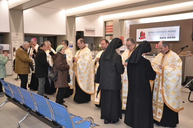 Ziua Mondială a Bolnavului și a Personalului Sanitar, sărbătorită la Spitalul Județean din Baia Mare