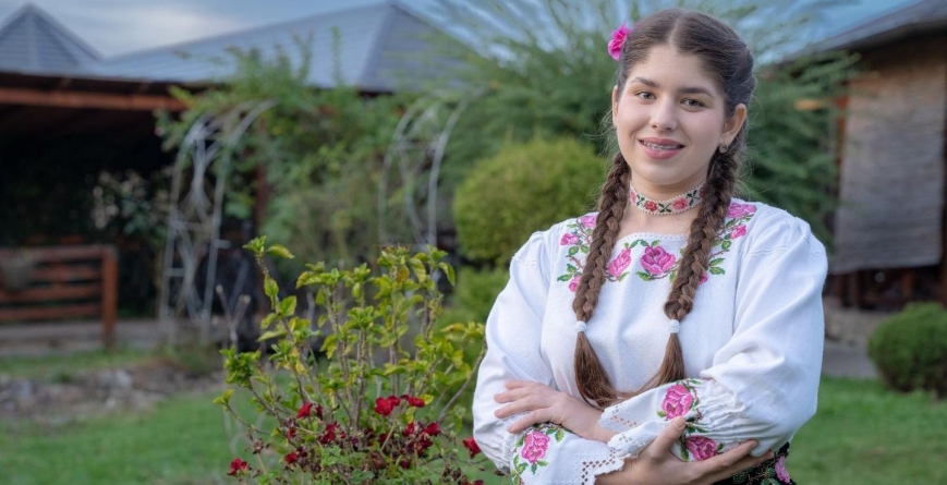 Maria Voevod din Coaș, o tânără talentată și hotărâtă să meargă în continuare pe drumul muzicii