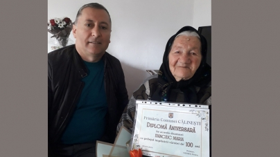 Aniversare specială: Maria Ivanciuc din Cornești a împlinit 100 de ani