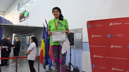 Atletism: O nouă performanță obținută de maramureșeanca Maria Șter la Campionatul Național de Sală