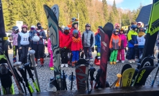 La Cavnic se desfășoară Concursul național de schi și snowboard pentru copii “Trofeul Gerar 2024”