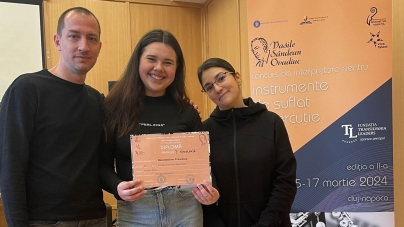 Elevi de la Colegiul de Arte Baia Mare au fost premiați la Concursul Național de interpretare pentru instrumente de suflat si percuție „Vasile Sândean Ovadiuc”