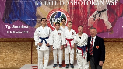 Fărcășeni pe podium la Campionatul Național de Karate – Do Shotokan