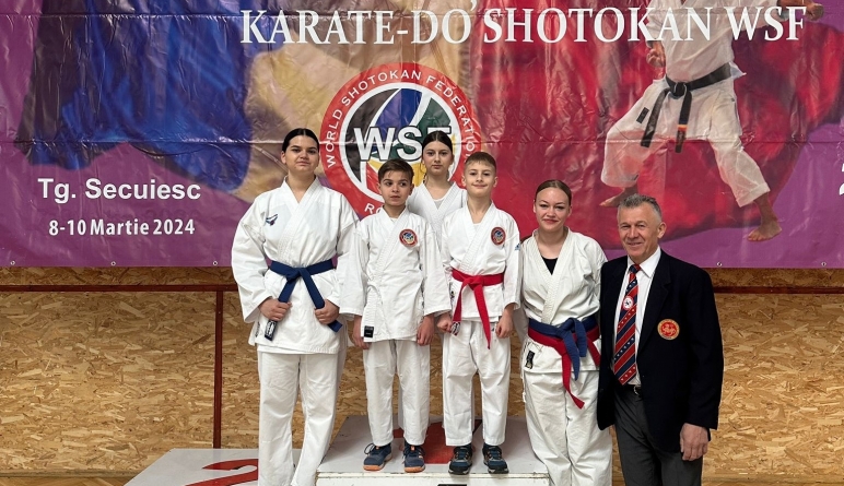 Fărcășeni pe podium la Campionatul Național de Karate – Do Shotokan