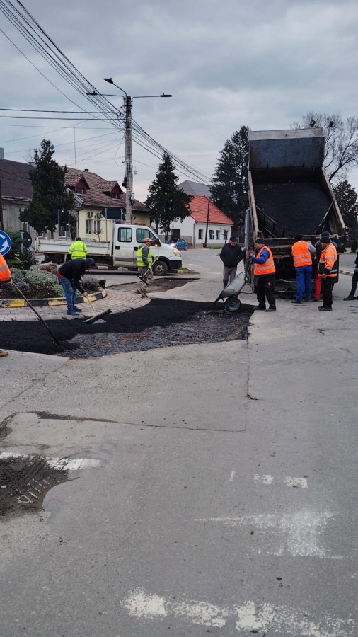 Lucrări de întreținere și reparații pe străzile din Sighetu Marmației