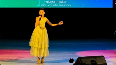 Talent: Patricia Flontaș de la Școala Populară de Artă din Baia Mare a fost premiată în cadrul Concursului Național de Muzică Ușoară pentru Copii „Armoniile Dunării”