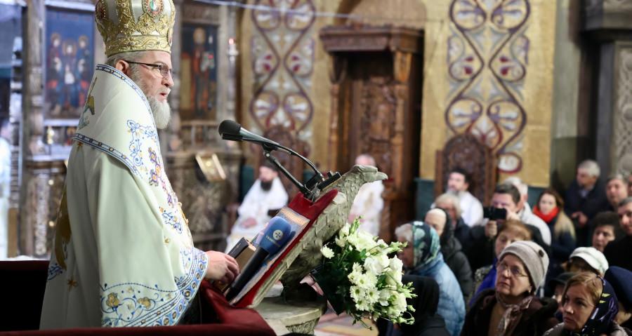 PS Iustin și PS Timotei Sătmăreanul au slujit la hramul Mitropoliei Clujului, Maramureșului și Sălajului
