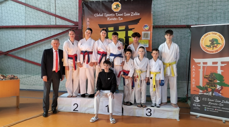 Noi performanțe obținute de sportivii din Fărcașa la cea de-a V-a ediție a Cupei „Dani San” la Karate-Do Shotokan