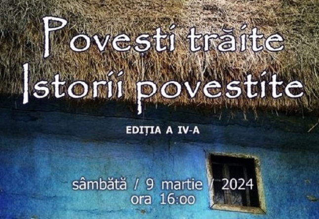 Joc de Lăsata secului, la Prislop. „Povești trăite, Istorii povestite”, la ediția a IV-a