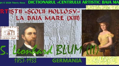 Editorialul de sâmbătă. Dicționarul Centrului Artistic Baia Mare: Artiștii Școlii Hollósy la Baia Mare (XIII)