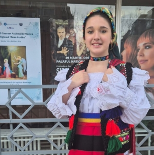 Maramureșeanca Teodora Dănțăușa, locul 1 la Festivalul Concurs Național de Muzică Religioasă „Buna Vestire”