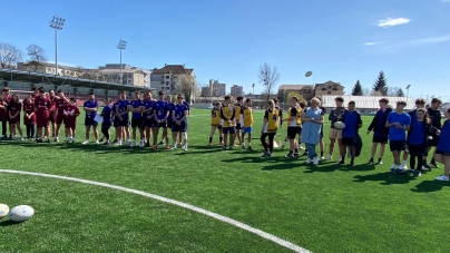 Echipa Colegiului ,,Aurel Vlaicu” Baia Mare va reprezenta județul la faza zonală a Olimpiadei Naționale a Sportului Școlar la S-Rugby Mixt