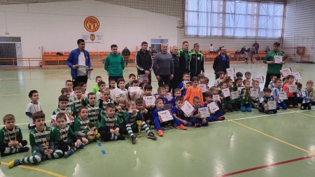 Un club sportiv proaspăt înființat a câștigat la ”Cupa 1 Martie” pentru tinerii fotbaliști, organizată la Seini