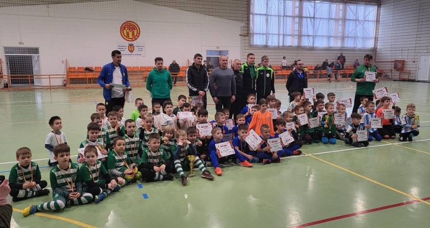 Un club sportiv proaspăt înființat a câștigat la ”Cupa 1 Martie” pentru tinerii fotbaliști, organizată la Seini
