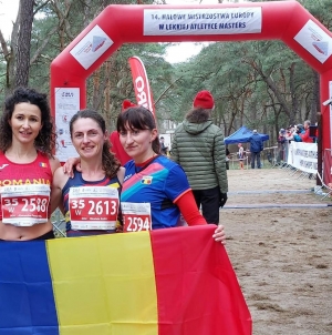 Maramureșeanca Nicoleta Sasu obține medalia de argint la Campionatul European Masters, cu echipa României, la atletism