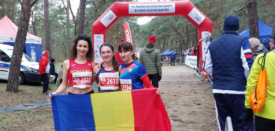 Maramureșeanca Nicoleta Sasu obține medalia de argint la Campionatul European Masters, cu echipa României, la atletism
