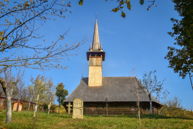 Biserica de lemn de la Muzeul Satului Baia Mare