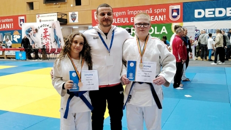 Două medalii obținute de CSM Baia Mare la Campionatul Național de Judo destinat sportivilor U14-U16