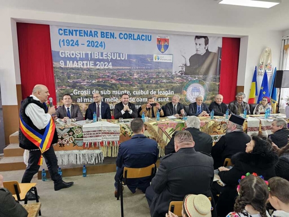 Omagierea scriitorului Ben Corlaciu la împlinirea a 100 de ani de la naștere