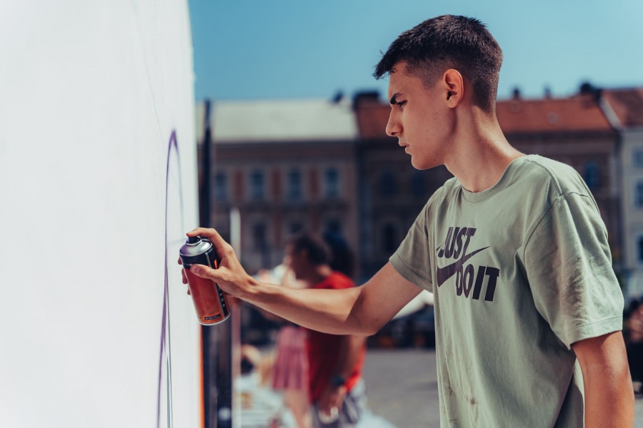 Concurs de pictat pereții. S-a dat startul la înscrierile pentru Murals of Youth 2024