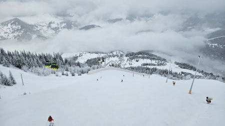 Borșa, singurul loc din Maramureș unde se mai poate schia