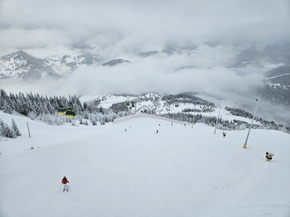 Borșa, singurul loc din Maramureș unde se mai poate schia