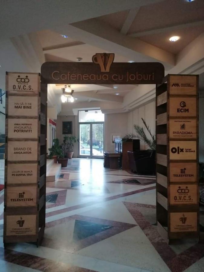 „Cafeneaua cu joburi”-eveniment de recrutare
