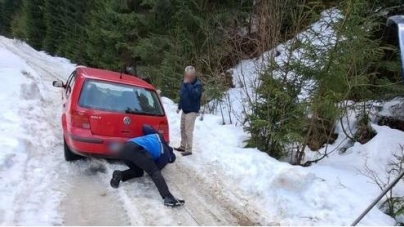 Turiști salvați de jandarmi în Baia Borșa