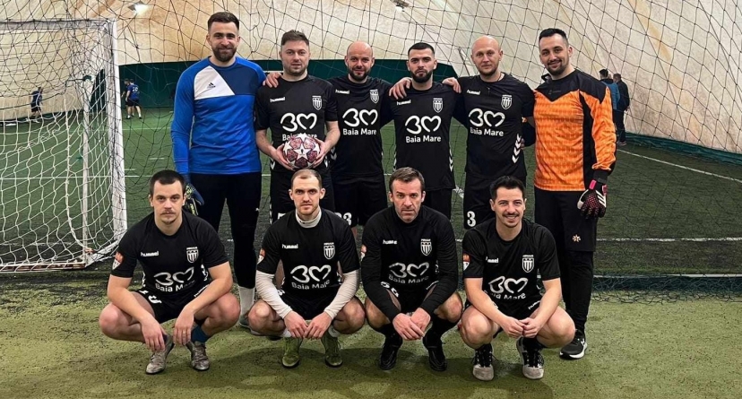 Ziua Poliției: Biroul Investigații Criminale a câștigat la fotbal marele trofeu al polițiștilor maramureșeni din acest an