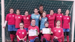 Fetele de la Școala Giulești, pe primul loc la Olimpiada Națională a Sportului Școlar la fotbal – U12